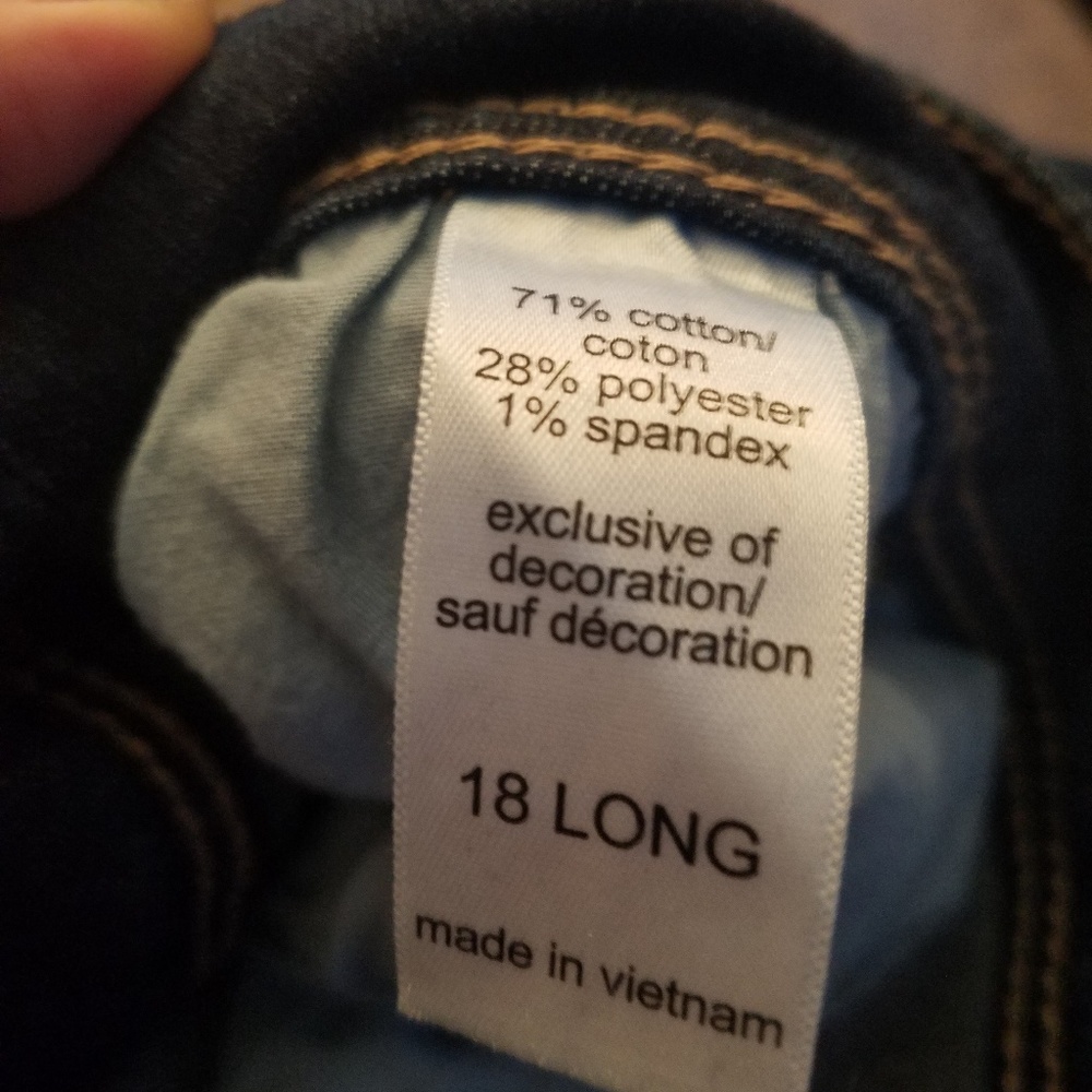 Maurices boot cut 18 long jean